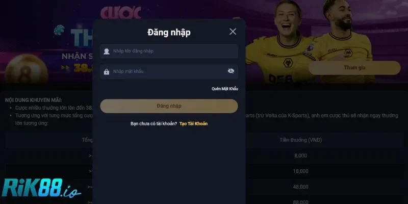 Chi tiết quy trình để tham gia nhận khuyến mãi